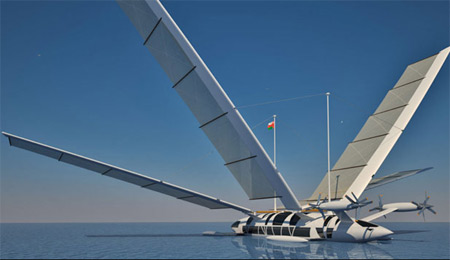 Yachts fly