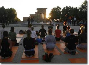 Yoga is both healthy and beautiful