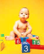 Young children recognize numbers very early