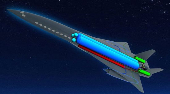 ZEHST rocket aircraft