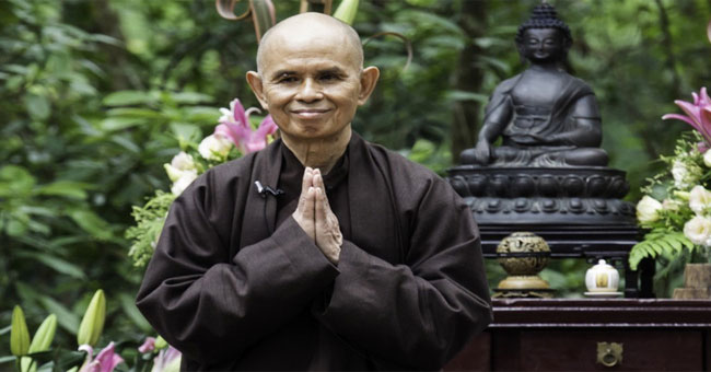 Zen Master Thich Nhat Hanh's advice to avoid illness