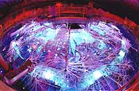 Z-machine generates hot plasma gas with a record temperature of more than 2 billion Kelvin