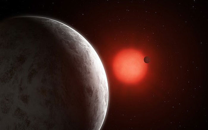 Picture 1 of 2 super Earths and 1 'ghost of the planet' live near us
