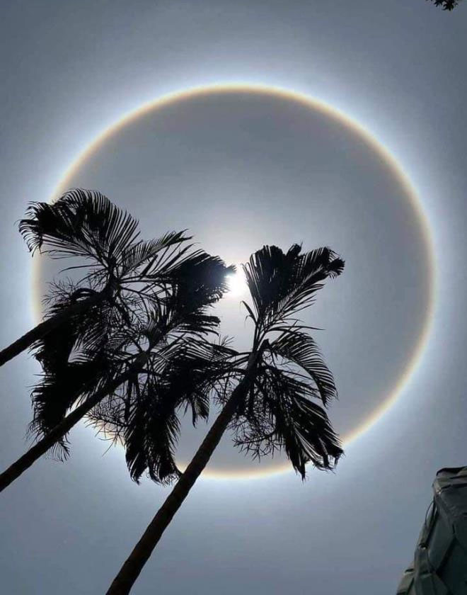Picture 3 of Bunches of halo images appear beautiful in many Southeast provinces
