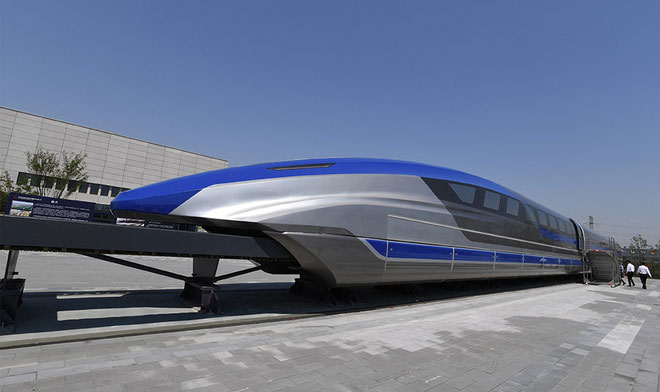 Picture 2 of China successfully tested a maglev from 600km / h