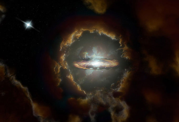 Picture 1 of Discover the oldest disk galaxy