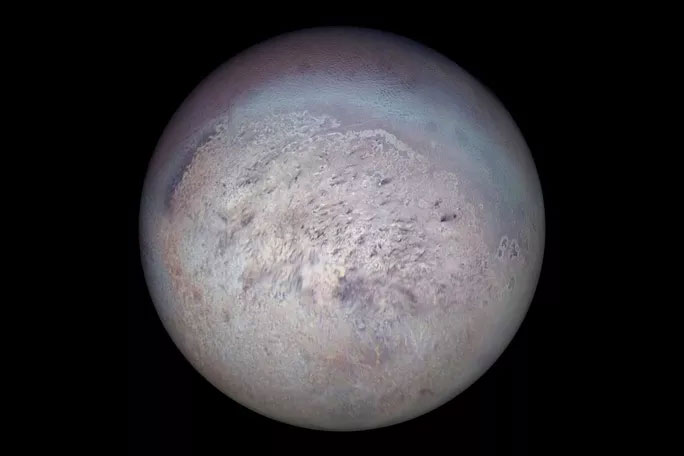 Picture 1 of Discovered a purple moon may be full of extraterrestrial beings