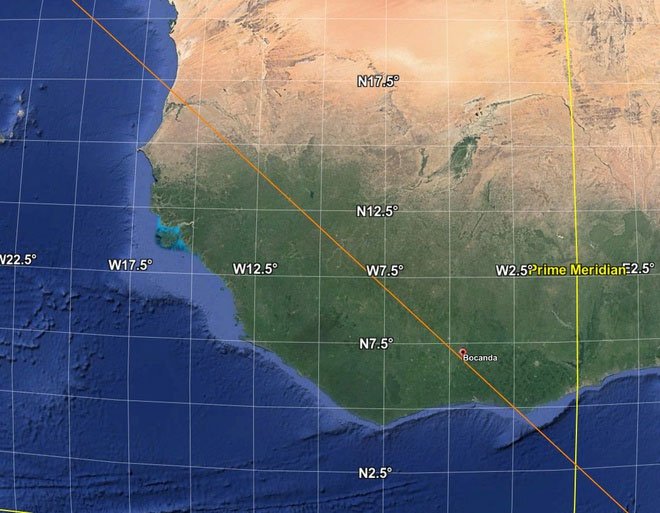 Picture 2 of Fragments of Chinese missiles fell on the African village