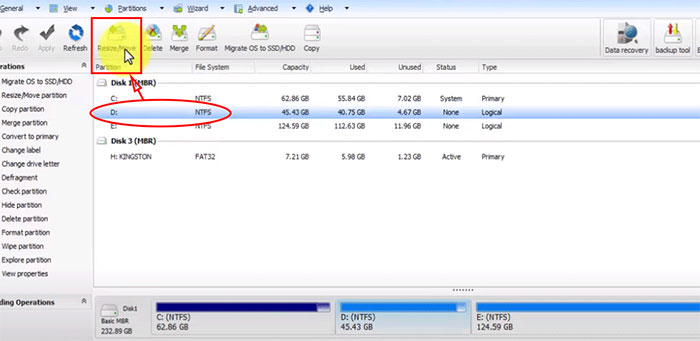Picture 5 of How to increase and expand the C drive capacity on Windows 10, 8, 7 ...