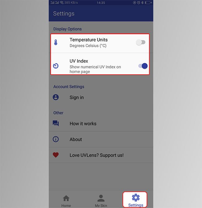 Picture 8 of How to view UV index right on Android and iPhone phones