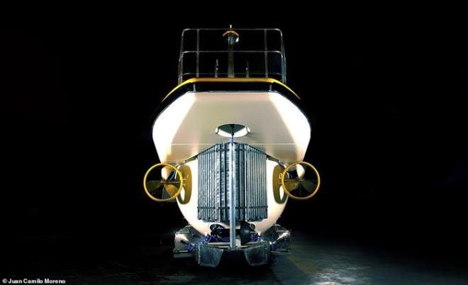 Picture 4 of Infinity submarine that billionaire Pham Nhat Vuong ordered how expensive?