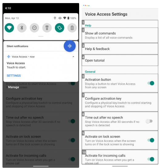 Picture 6 of Instructions for controlling Android device completely by voice