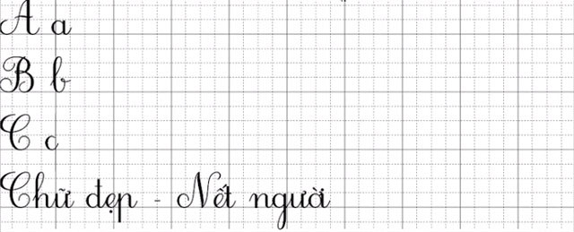 Picture 10 of Instructions to create a notebook with elementary handwriting in Word