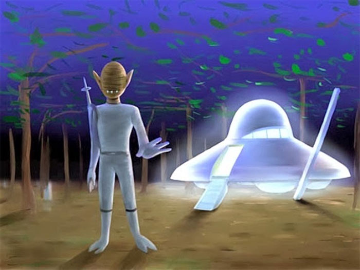 Japanese people encounter UFO? Picture 2