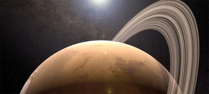 Picture 1 of New evidence of a past Mars belt