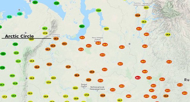 Picture 2 of New worrying news: Arctic this week is as hot as 30 degrees Celsius