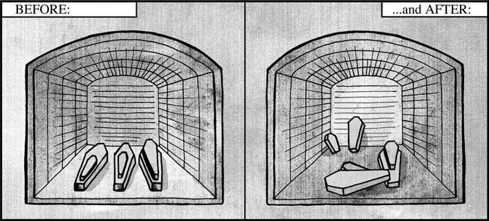 The centennial mystery that the coffins know ... 'move' Picture 2