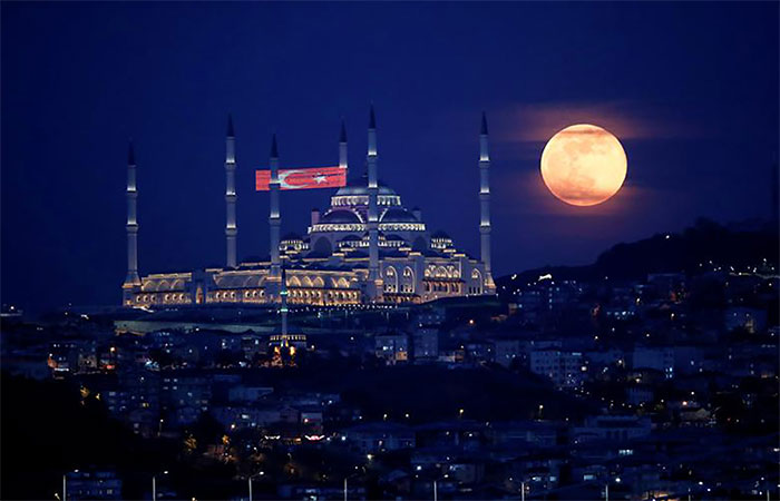 Picture 10 of The last supermoon of 2020 illuminates the sky