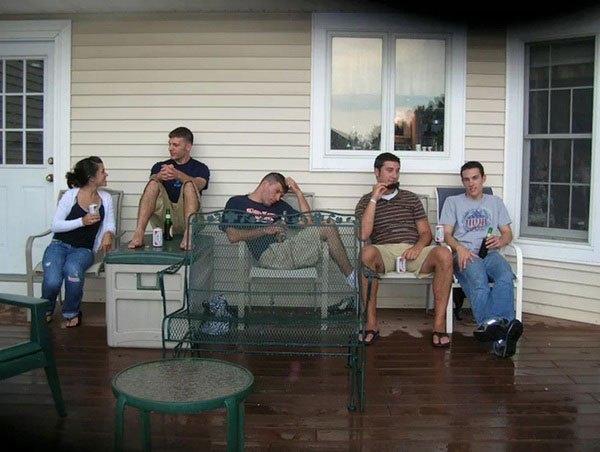 Picture 5 of The picture of the great family gathering smiling but looking closely at everyone ...