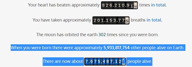 Picture 3 of What was special about the day you were born? This website will give you the answer!