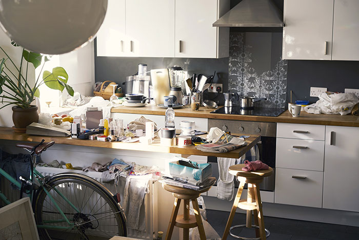 Why is it 'clean up' and the house is still messy? Picture 1