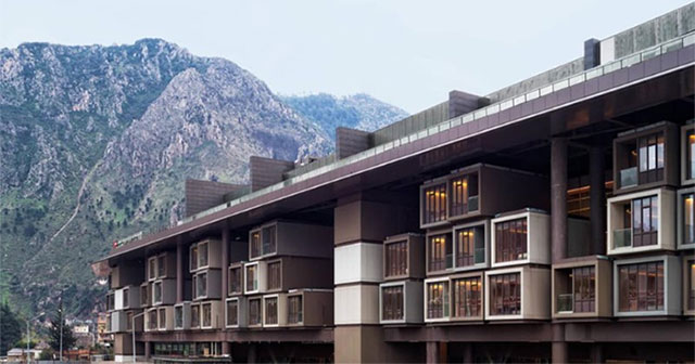 A 5-star hotel and unique archaeological museum