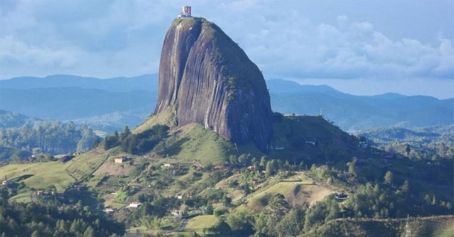 Admire the monolithic 10 million tons of rock in Colombia