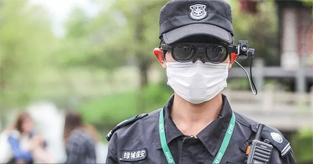 China created smart glasses to detect people with Covid-19