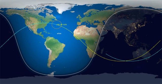China's Changping 5B rocket falls to Earth uncontrollably