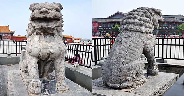 Controversy about the origin of the beast statue Khai Phong from ancient times