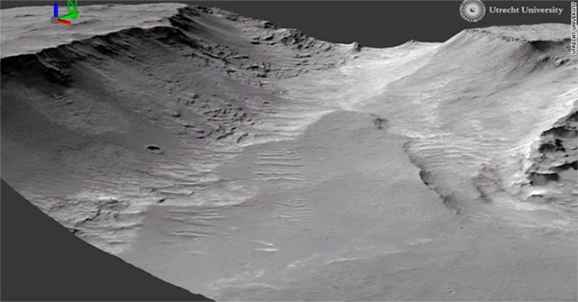 Discover evidence of an ancient river on Mars