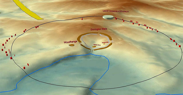 Discovered a 4,500-year-old deep-hole circle near Stonehenge