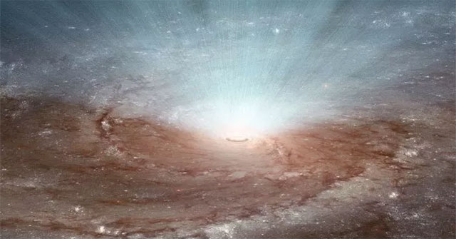 Earth catches strange radio signal flashing from the 'monster' black hole