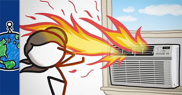 Extremely cruel paradox that ensures you don't know from the air conditioner
