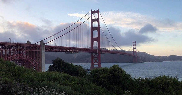 Golden Gate Bridge emits strange sounds as far as 5km