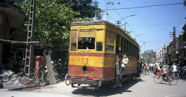 Hanoi train - a vivid memory of a period of origin