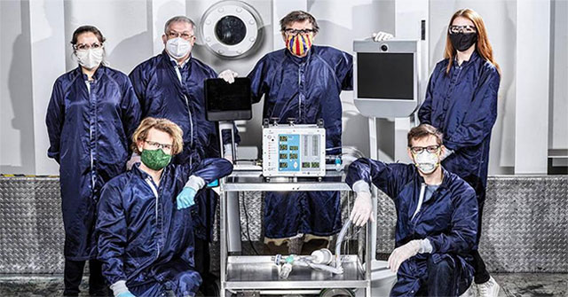 NASA built the ventilator in just 37 days