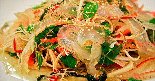 Note when eating jellyfish to avoid being poisoned