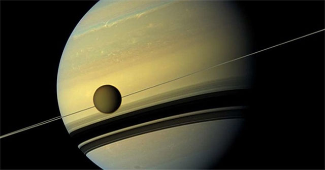 Satellites leave Saturn faster and faster