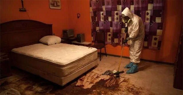 Shocking disclosure about the crime scene cleanup