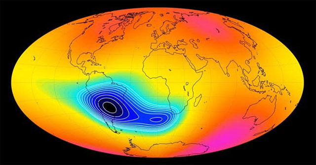 Strange phenomenon in South America: Earth is about to reverse?