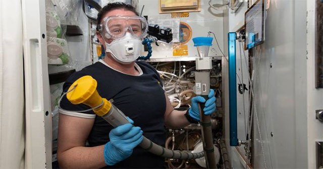 The International Space Station will have a new toilet