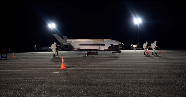 The mysterious American X-37B aircraft returns to space