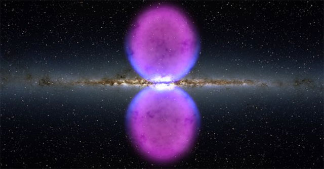 The mysterious bubble that appears in the center of the Milky Way galaxy is finally 'decoded'.