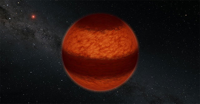 The nearest brown dwarf has a cloud band like Jupiter