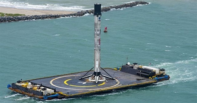 The SpaceX rocket landed after a historic flight