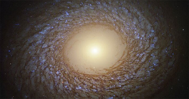 The spiral galaxy is 80,000 light-years across