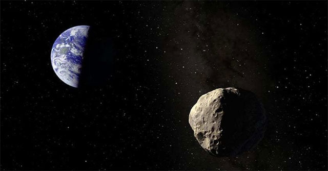 Tie asteroids with strings to avoid collision with the Earth