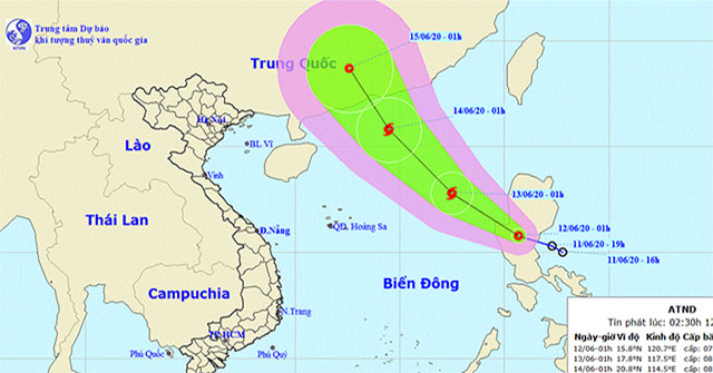 Tropical depressions appear into the East Sea, likely to become a typhoon