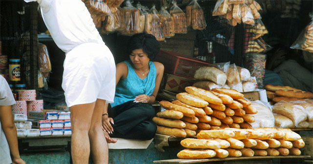 Very interesting bunch of photos about bread in old Saigon
